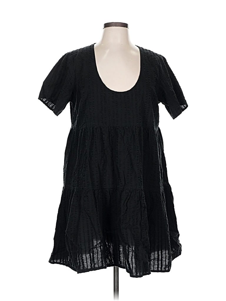 Pre-owned A New Day Casual Dress In Black