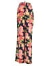 Hollywould 100% Polyester Floral Pink Casual Pants Size 5 - photo 1