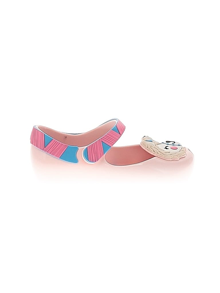 Pre-owned Mini Melissa Kids' Flats In Pink