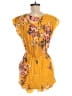 Minkpink 100% Viscose Floral Yellow Romper Size M - photo 2