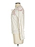 Mystree Ivory Long Sleeve Blouse Size S - photo 5