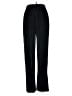 New In 100% Polyester Stripes Black Casual Pants Size L - photo 1