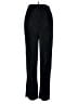 New In 100% Polyester Stripes Black Casual Pants Size L - photo 2