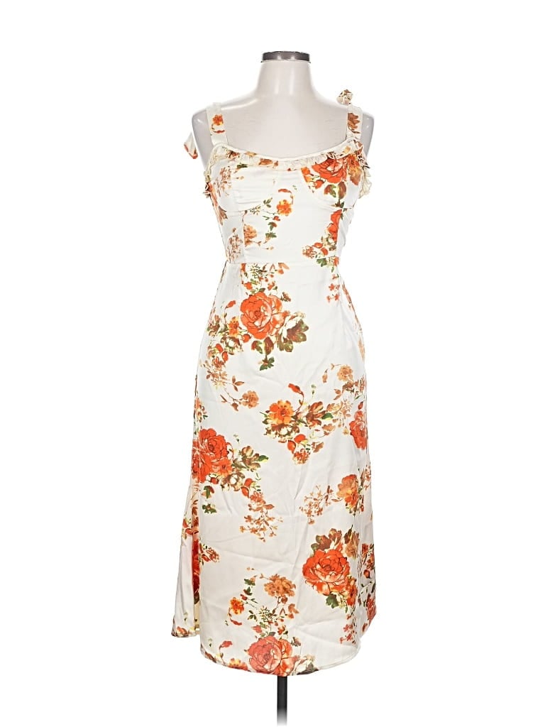 Cider Cocktail Dress In White