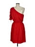 Gianni Bini 100% Polyester Solid Red Casual Dress Size M - photo 2