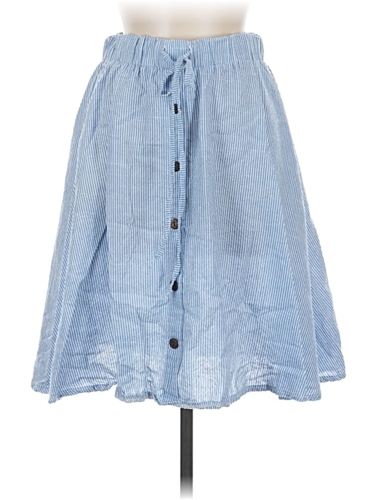 Pre-owned Unbranded Casual Skirt In Blue