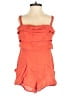 By Anthropologie Solid Orange Romper Size S - photo 1