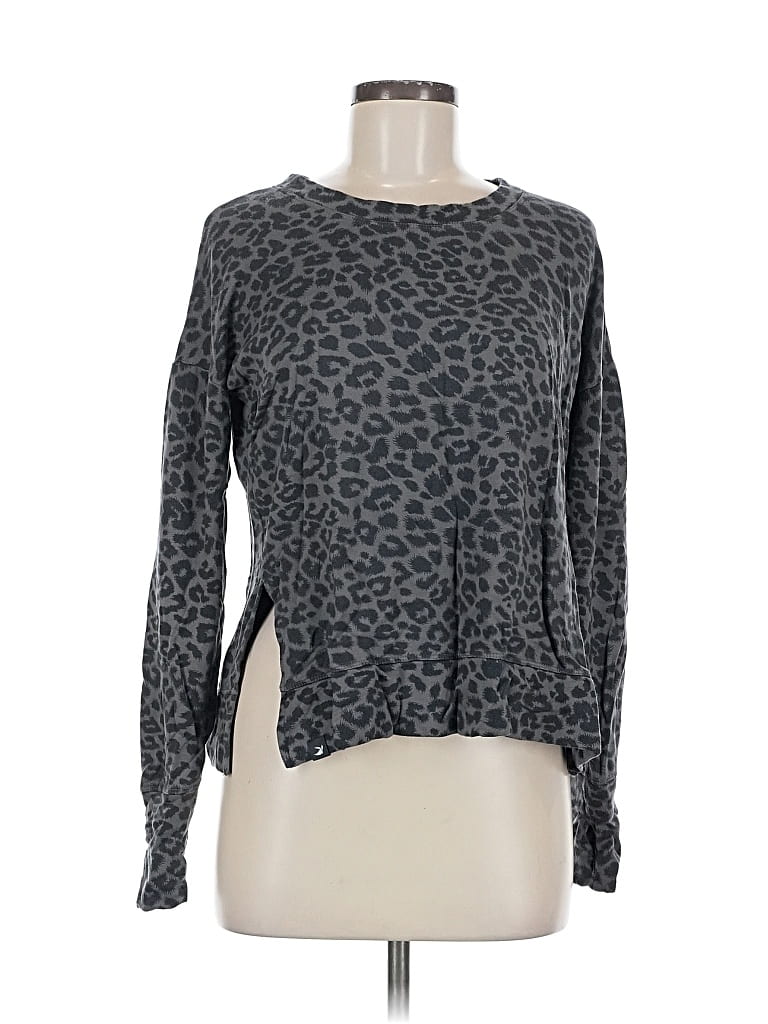 Pre-owned Glyder Pullover Sweater In Gray