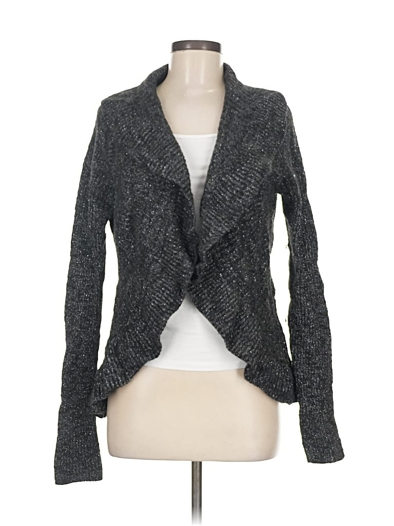 Pre-owned Express Cardigan Sweater In Gray