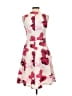 Donna Morgan 100% Polyester Floral Pink Cocktail Dress Size 2 - photo 2