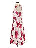 Donna Morgan 100% Polyester Floral Pink Cocktail Dress Size 2 - photo 5
