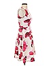 Donna Morgan 100% Polyester Floral Pink Cocktail Dress Size 2 - photo 4