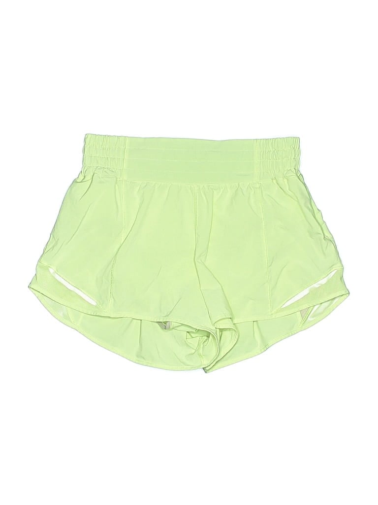 Pre-owned Lululemon Athletica Athletic Shorts In Green