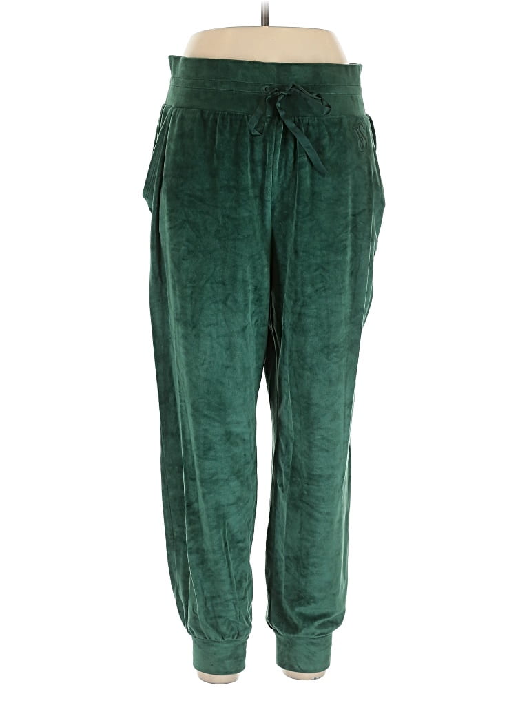 Pre-owned Victoria's Secret Casual Pants In Green