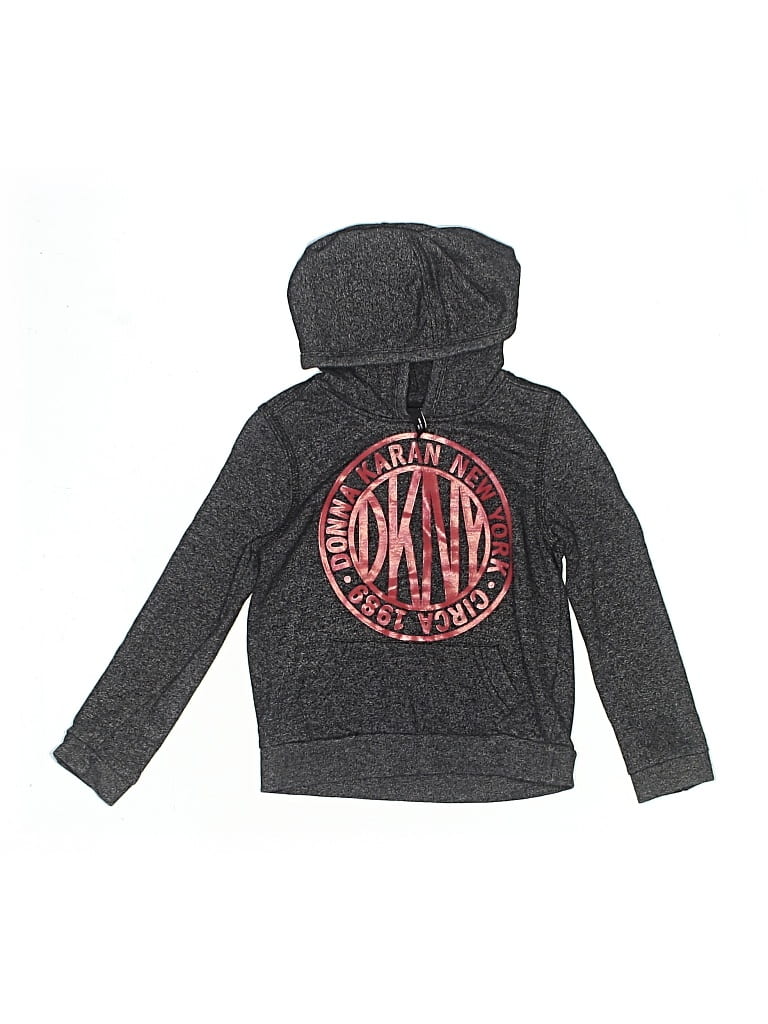 Pre-owned Dkny Kids' Sweatshirt In Gray