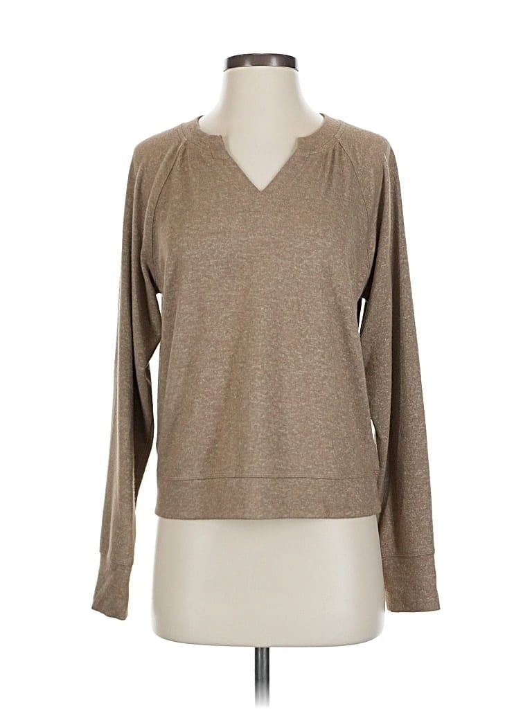 Pre-owned Cabi Pullover Sweater In Brown
