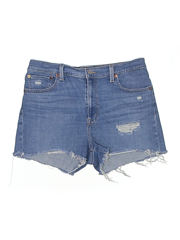 Pre-owned Levi's Denim Shorts In Blue