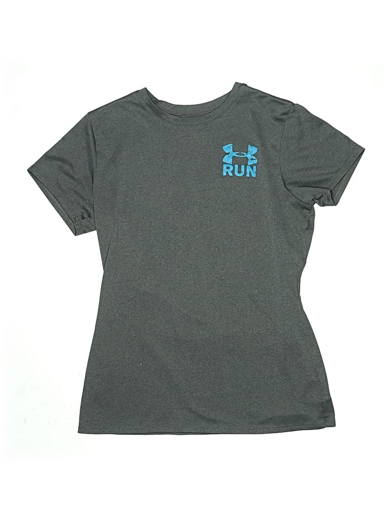 Pre-owned Under Armour Kids' Active T-shirt In Gray