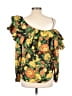 Lucille Green Short Sleeve Blouse Size EU 42 / US 12 - photo 2