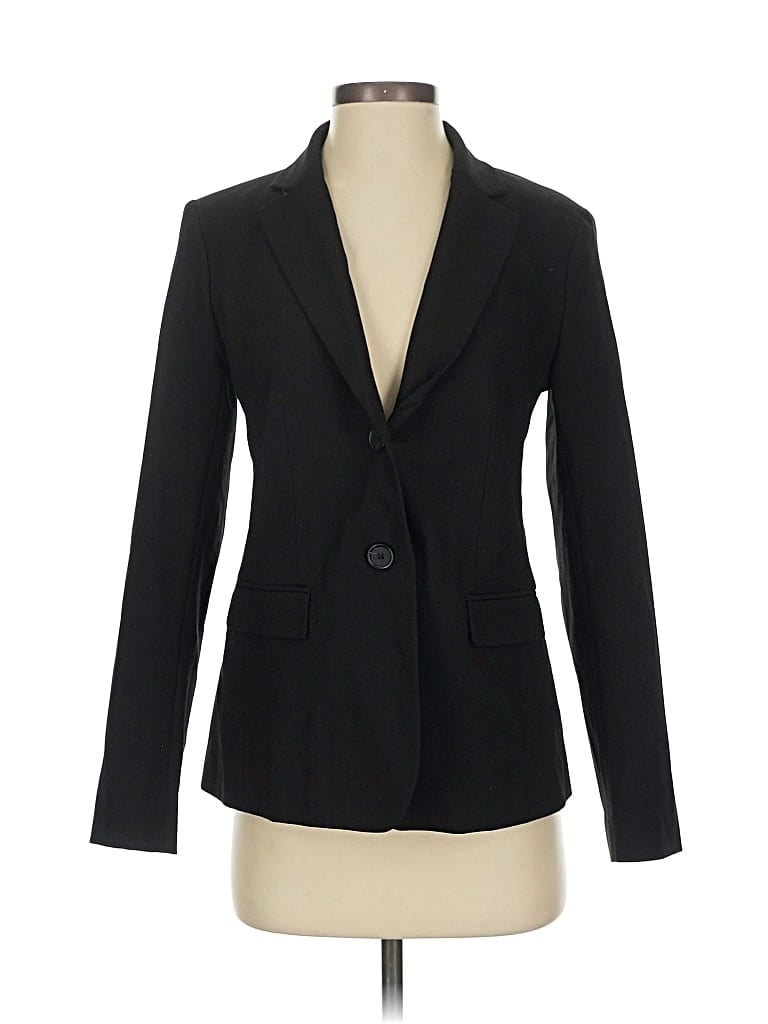 Pre-owned Ann Taylor Blazer Jacket In Black