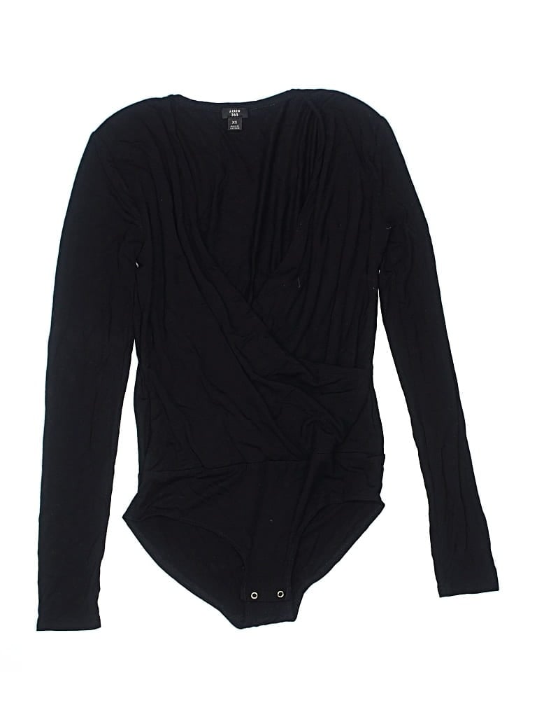 Pre-owned J.crew 365 Bodysuit In Black