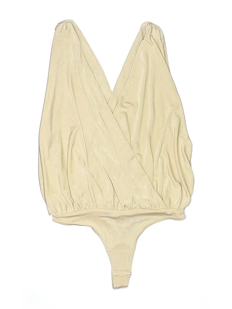 Pre-owned Intimately By Free People Bodysuit In Yellow