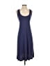 LA Made Blue Casual Dress Size S - photo 1