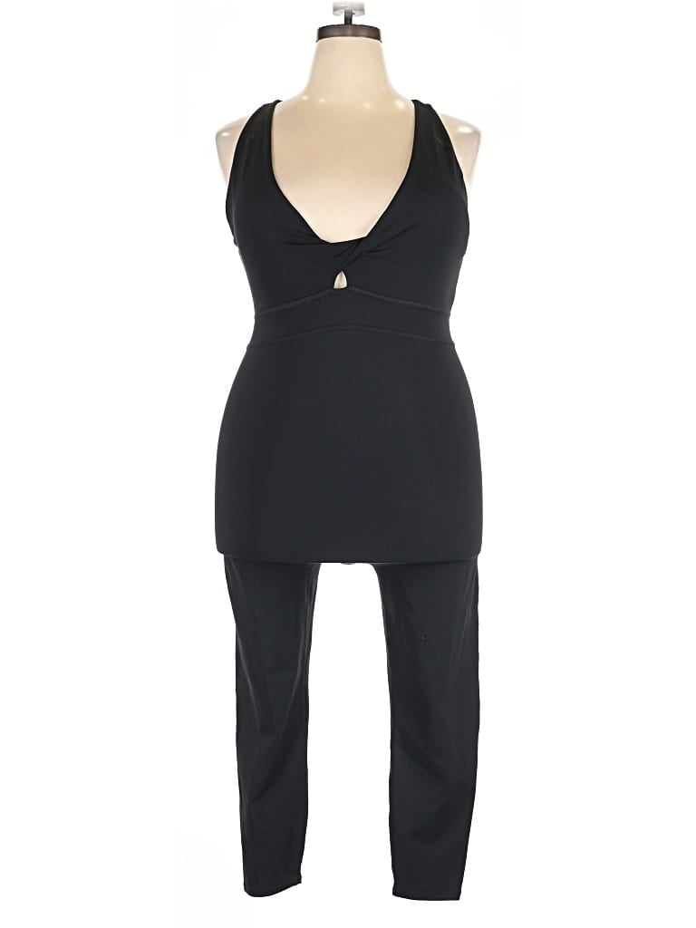 Pre-owned Fabletics Jumpsuit In Black