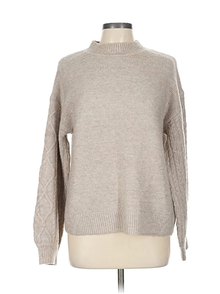 Pre-owned Vigoss Turtleneck Sweater In Gray