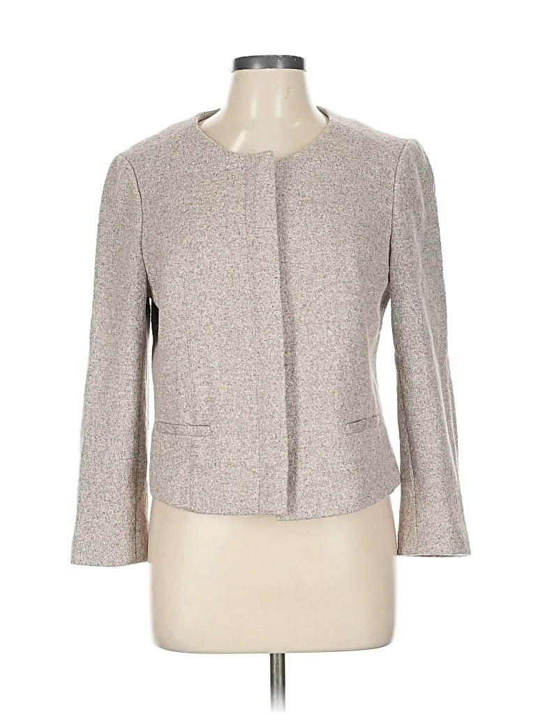 Pre-owned Ann Taylor Blazer Jacket In Brown