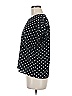 Assorted Brands Polka Dots Black Short Sleeve Blouse Size M - photo 5