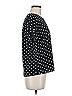 Assorted Brands Polka Dots Black Short Sleeve Blouse Size M - photo 4