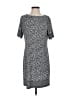 MICHAEL Michael Kors Print Gray Casual Dress Size S - photo 1