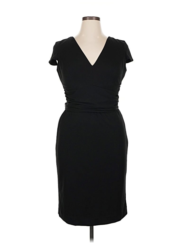 Pre-owned Dress The Population Cocktail Dress In Black