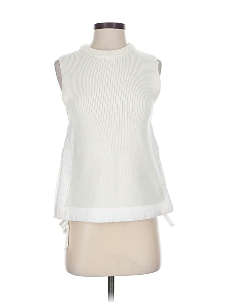 Pre-owned Helmut Lang Sweater Vest In White