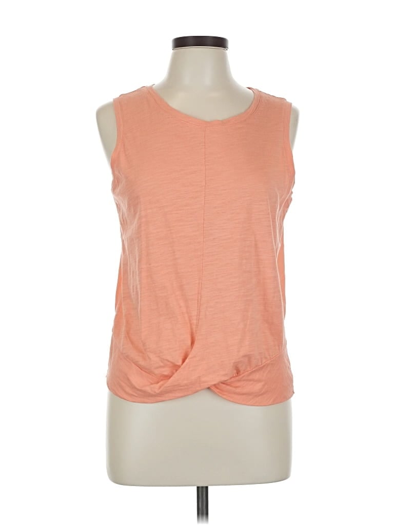 Pre-owned Charlie Sleeveless T-shirt In Orange