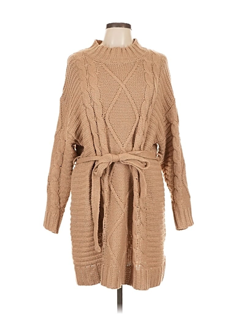 Pre-owned Amadi Cardigan Sweater In Brown