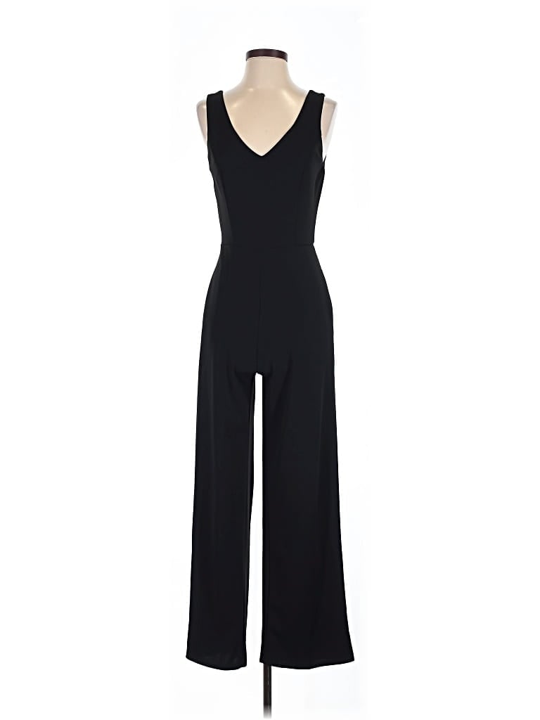 Pre-owned Crystal Sky Jumpsuit In Black