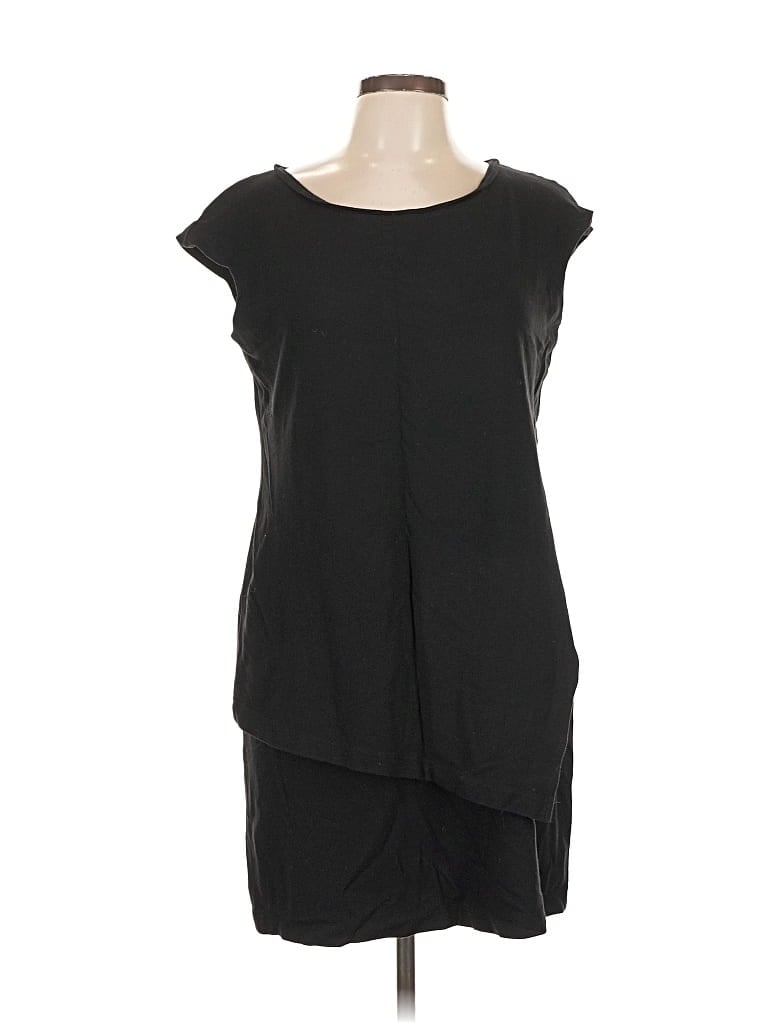 Pre-owned Lafayette 148 Casual Dress In Black