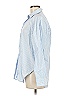 Ali & Jay Stripes Blue Long Sleeve Button-Down Shirt Size M - photo 5