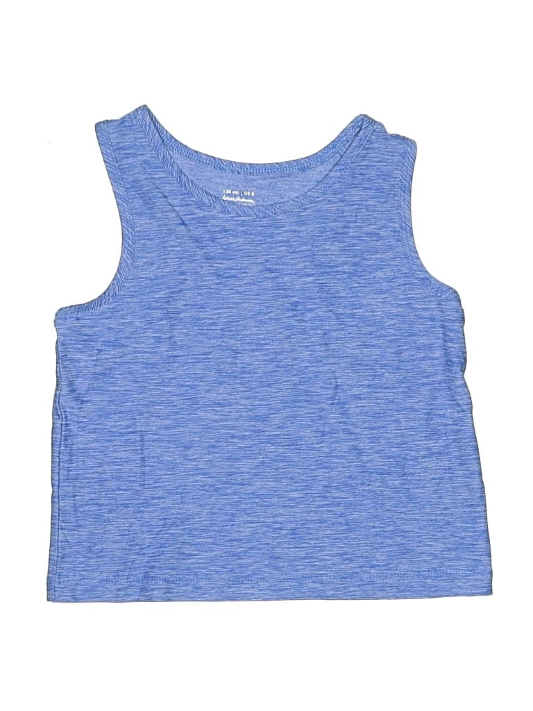 Pre-owned Hanna Andersson Kids' Active Tank Top In Blue