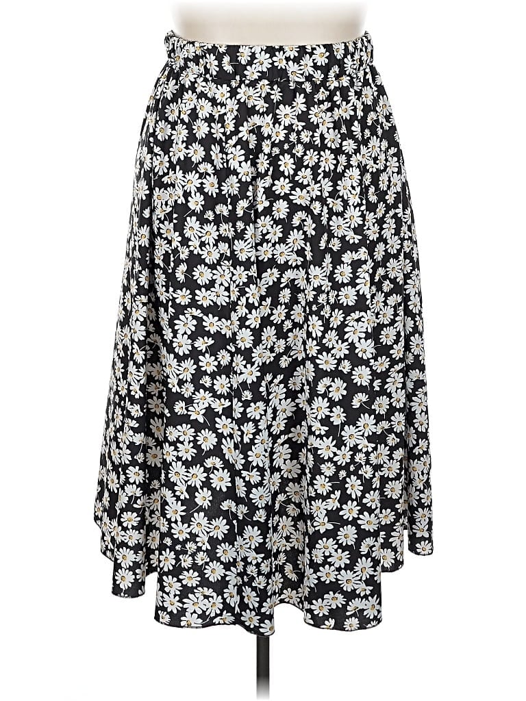 Pre-owned Unbranded Casual Skirt In Black