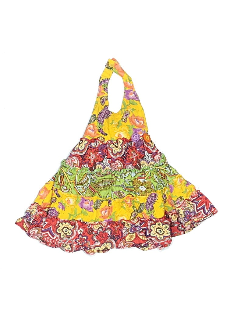 Pre-owned Blueberi Boulevard Kids' Dress In Yellow