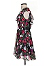 Guess 100% Polyester Hearts Gray Cocktail Dress Size S - photo 5