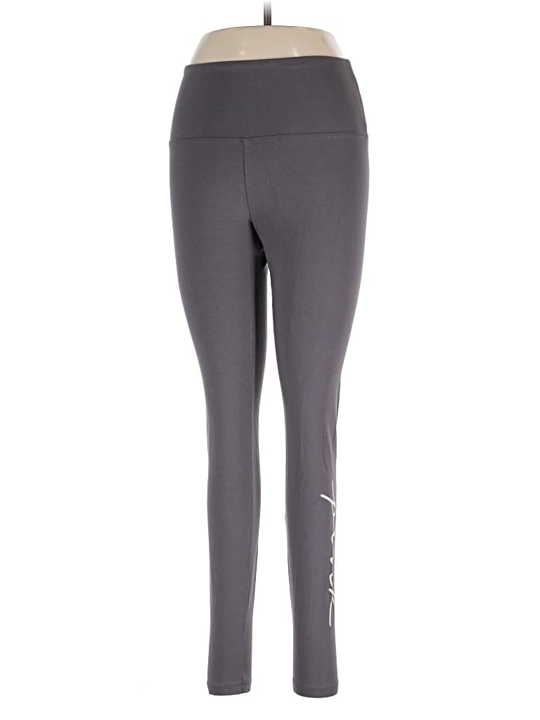 Pre-owned Victoria's Secret Pink Active Pants In Gray
