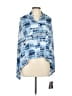 Helene Clarkson Blue Poncho Size L - photo 1