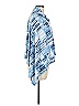 Helene Clarkson Blue Poncho Size L - photo 4