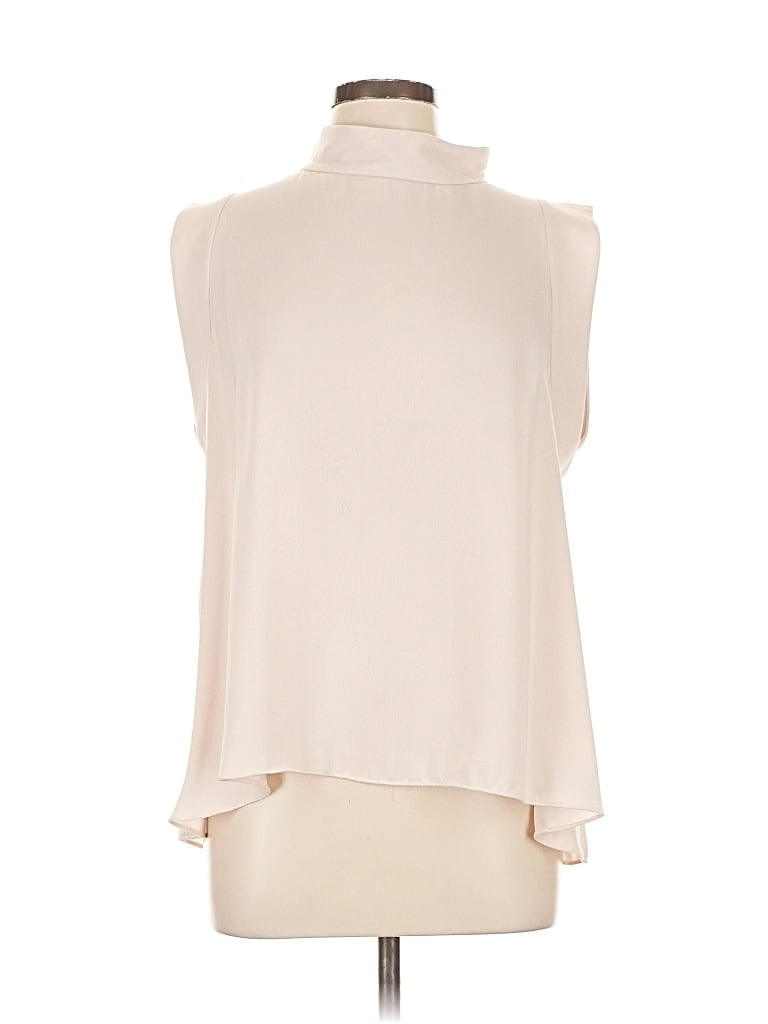 Pre-owned Marciano Sleeveless Blouse In White