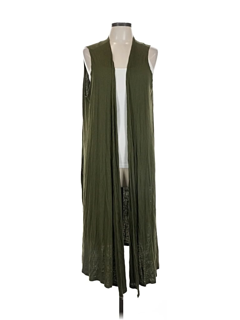 Pre-owned Unbranded Cardigan Sweater In Green