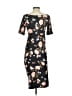 ASOS Floral Black Cocktail Dress Size 2 - photo 2